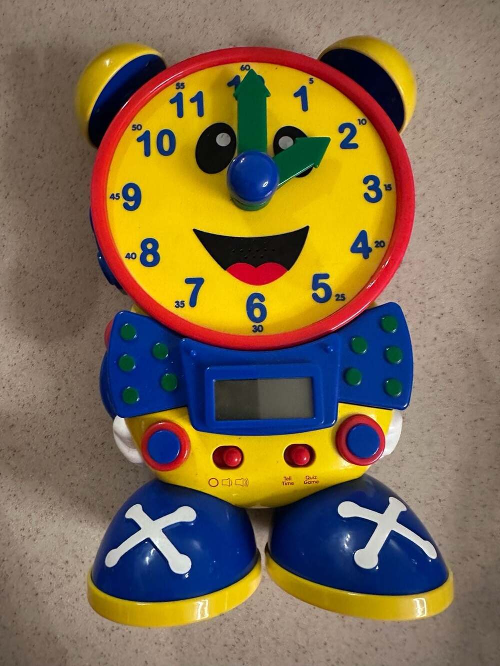 The Learning Journey Telly The Teaching Time Clock Educational Toy